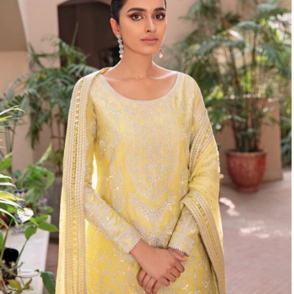 Faiza Saqlain “Ishmaal” Luxury Set • Size S • Pre-Loved Designer Pret - Picture 2 of 6